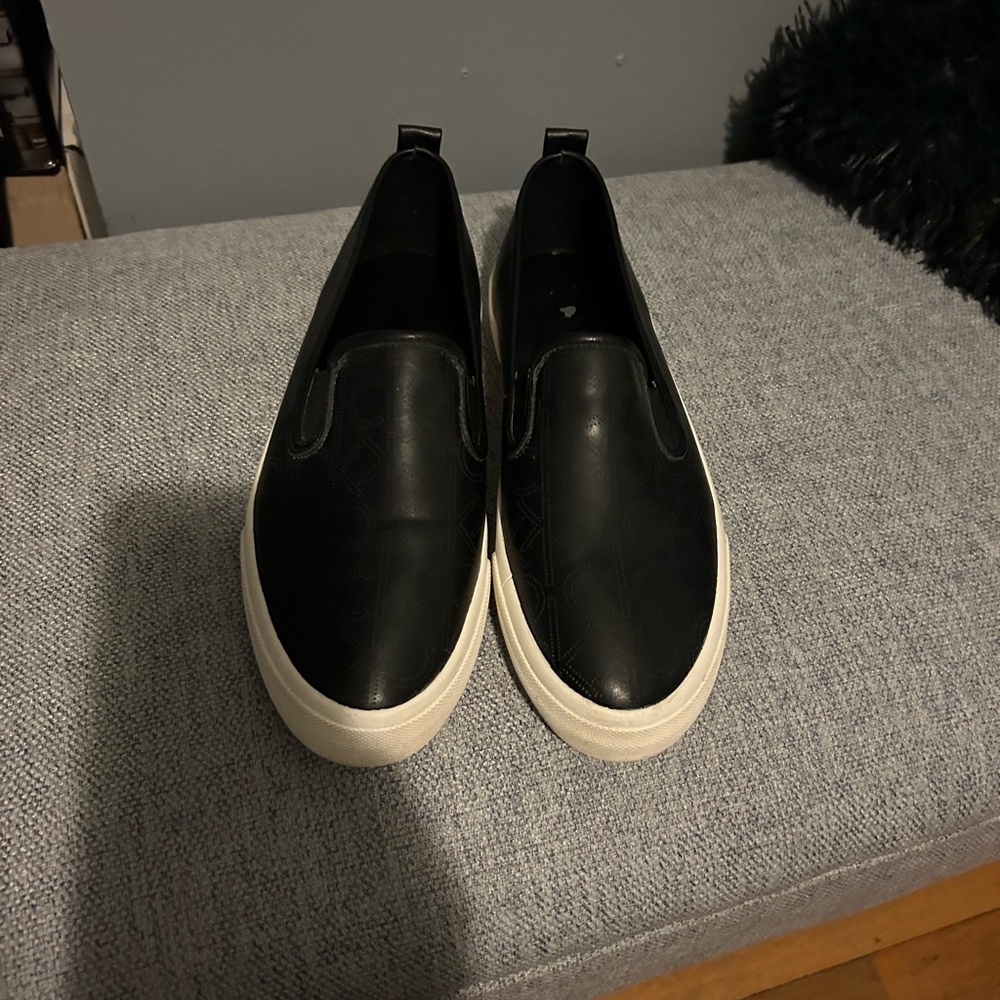 Calvin Klein slide on style shoe